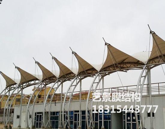 威海市沙滩看台膜结构工程