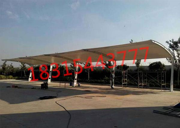 文登检查院膜结构自行车棚 文登检查院膜结构自行车棚